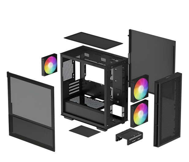 Deepcool CH360 Black - 1336390 - zdjęcie 4
